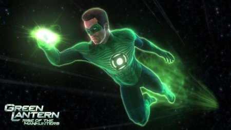 Green Lantern: Rise of the Manhunters (Зелёный Фонарь) (с поддержкой 3D) (Xbox 360) USED Б/У