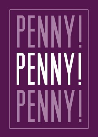   Pyramid: -- (Penny)    (The Big Bang Theory) (PK5560) 6 