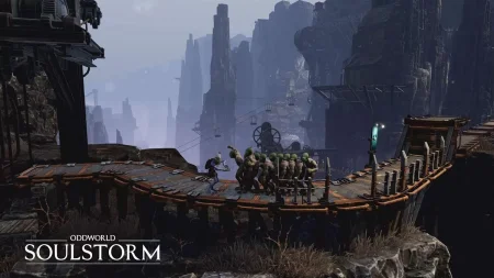 игра Oddworld: Soulstorm Русская Версия (Switch) USED Б/У для Nintendo Switch