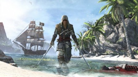   Assassin's Creed 4 (IV):   (Black Flag)   (Wii U) USED /  Nintendo Wii U 