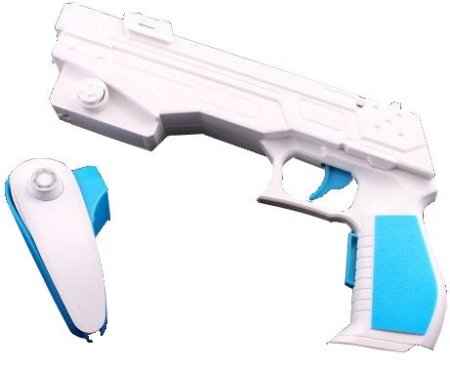  Wii Resident Evil Laser Gun (White)  (Wii)