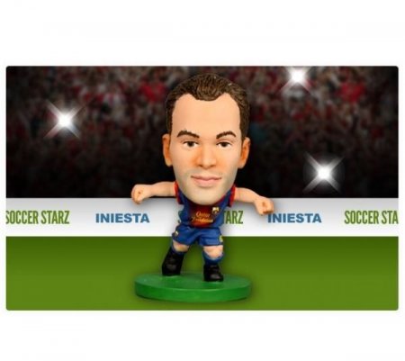      Soccerstarz Barcelona Andres Iniesta Home Kit (73452)