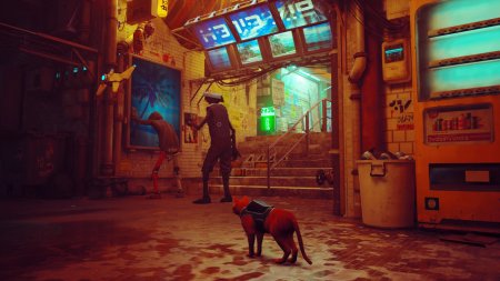 Игра Stray Русская Версия (PS4/PS5) USED Б/У Playstation 4