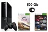 Игровая приставка Microsoft Xbox 360 Slim E 500Gb Rus Black + Forza Horizon 2 + The Crew