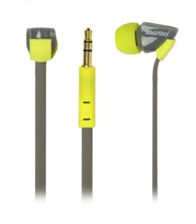 Наушники SmartBuy SBE-7210 Techna, жёлтые/серые (PC)