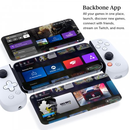    Backbone One iPhone PlayStation Edition White () (IOS/PS4/PS5) 