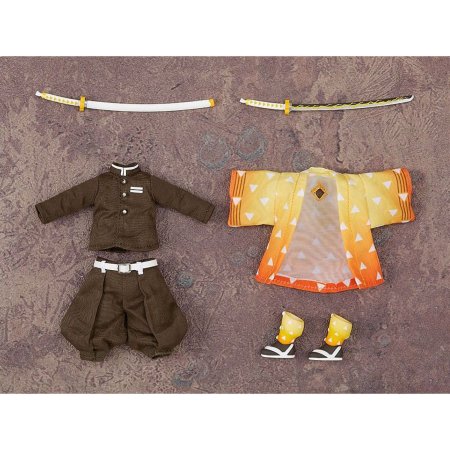 Фигурка Good Smile Company Nendoroid: Зеницу Агацума (Agatsuma Zenitsu) Клинок, рассекающий демонов (Kimetsu no Yaiba) (4580590126701) 10 см 