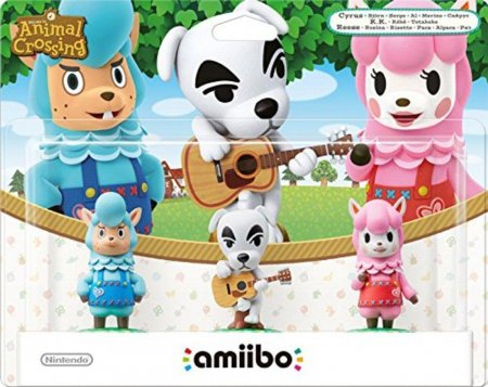 Amiibo:  : .. (K. K.) +  (Reese) +  (Cyrus) (Animal Crossing Collection)  Nintendo Switch