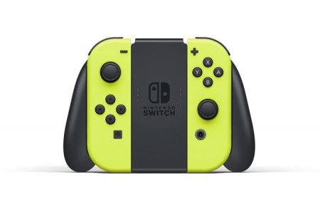 Набор из 2-х контроллеров Joy-Con Неоновые желтые Оригинал (Switch)