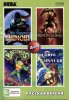 Сборник игр 4 в 1 B-4 GOLDEN AXE 2 / SHADOW DANCER / SUPER SHINOBI / BATTLETOADS Русская Версия (16 bit) 