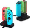 Зарядная станция для 4-х контроллеров Joy-Con DOBE (TNS-875) (Switch)
