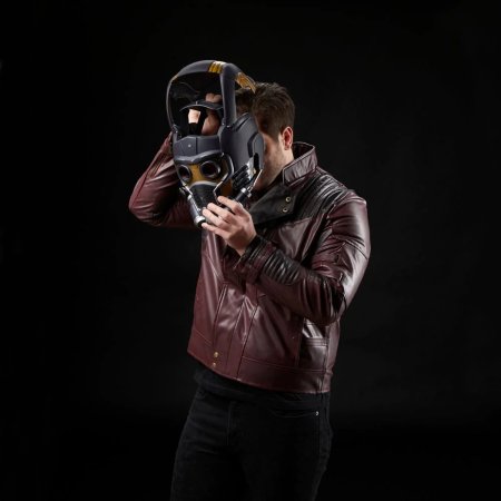 Шлем (Реплика) Hasbro: Звёздный Лорд (Star-Lord) Марвел: Серия Легенд (Marvel: Legends Series) (F6485)