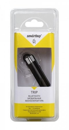 Гарнитура SmartBuy SBH-8800 Trip, беспроводная, чёрная (PC) 