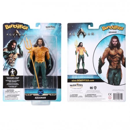  The Noble Collection Bendyfig:  (Aquaman)  (DC) 19 