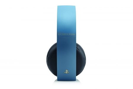    Sony Gold Wireless Stereo Headset 2.0 Limited Edition Gray Blue (PS3) 