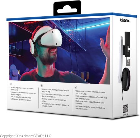 Гарнитура для шлема виртуальной реальности Sony PlayStation VR 2 Bionik Mantis Pro (PS5)