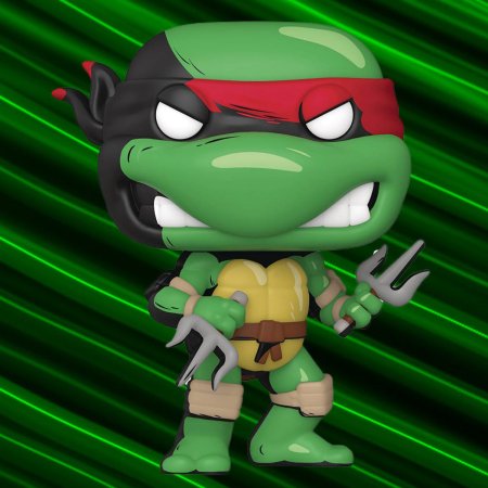 фигурки Фигурка Funko POP! Comics: Рафаэль (Raphael (B&W) ) Черепашки-ниндзя (Teenage Mutant Ninja Turtles TMNT) (60649) 9,5 см