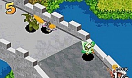Shrek Smash n' Crash Racing (GBA)  Game boy