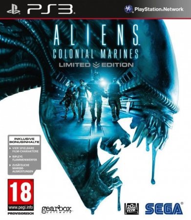   Aliens: Colonial Marines Limited Edition ( ) (PS3)  Sony Playstation 3