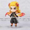 Фигурка BANDAI Tamashii Nations Figuarts mini: Кёджуро Ренгоку Пламенное Дыхание (Kyojuro Rengoku Flame Breathing) Клинок, рассекающий демонов (Demon Slayer) (620583) 9 см 