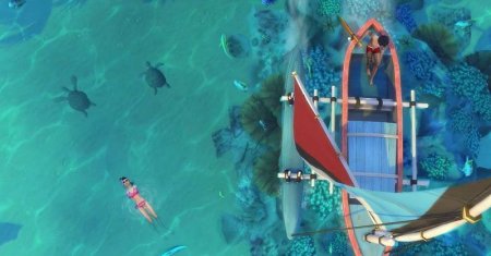 Игра The Sims 4 + Дополнение The Sims 4: Жизнь на острове (Island Living) (PS4) Playstation 4
