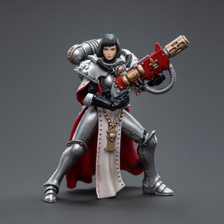  JoyToy:   1:18 (Sister Irmengard 1:18)  40K        (Warhammer 40K Adepta Sororitas Battle Sisters Order of the Argent Shroud) (JT4638) 11   