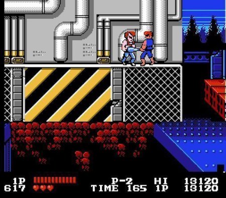 Коллекционный сборник 4 в 1 Двойной Дракон (Double Dragon) (16BC-013) Русская Версия (16 bit) 