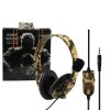  Гарнитура проводная Gaming Headset Green Camouflage (Зеленый камуфляж) (P4-890 PRO) 