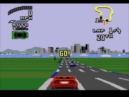 Коллекционный сборник 7 в 1 Ретро-Гонки (Retro-Racing) (16BC-021) Русская Версия (16 bit) 