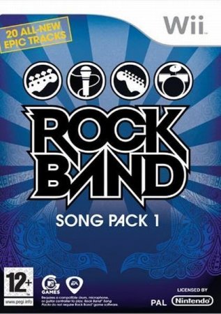   Rock Band: Song Pack 1 (Wii/WiiU)  Nintendo Wii 