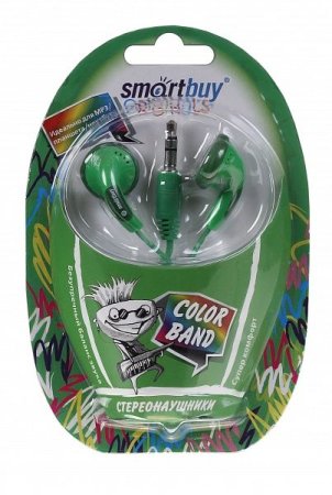 Наушники SmartBuy SBE-5000 Color Band, красные (PC) 