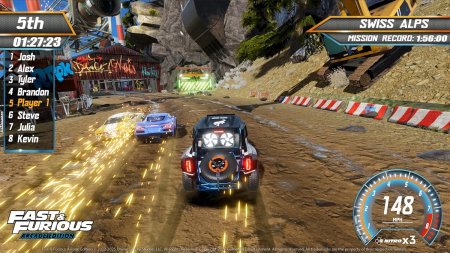 игра Форсаж: Аркадное издание (Fast and Furious: Arcade Edition) (Switch) для Nintendo Switch