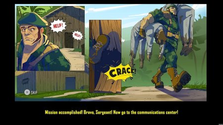 Игра Operation Wolf Returns: First Mission Rescue Edition (PS4/PS5) Playstation 4