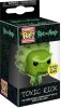  Брелок Funko Pocket POP! Keychain: Рик и Морти (Rick and Morty) Токсичный Рик светится в темноте (Toxic Rick GITD (Exc)) (32044-PDQ) 4 см