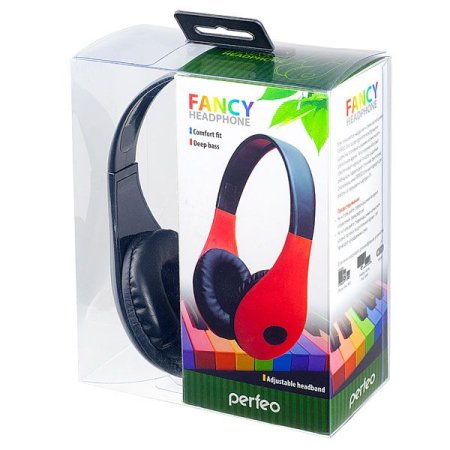 Наушники PERFEO PF-Fancy черные (PC) 