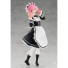 Фигурка Good Smile Company Pop Up Parade: Рам (Ram) Жизнь с нуля в альтернативном мире (Re:ZERO Starting Life in Another World Ice Season Ver.) (4580416942898) 18 см 