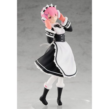 Фигурка Good Smile Company Pop Up Parade: Рам (Ram) Жизнь с нуля в альтернативном мире (Re:ZERO Starting Life in Another World Ice Season Ver.) (4580416942898) 18 см 