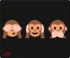 Коврик для мыши Speedlink Silk Mousepad Обезьянки (Monkeys) (SL-620000-MONKEYS) (PC)