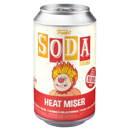 фигурки Фигурка Funko Vinyl SODA: Тепловой Скряга (Heat Miser) Год без Санты (The Year Without a Santa Claus) (58722) 9,5 см