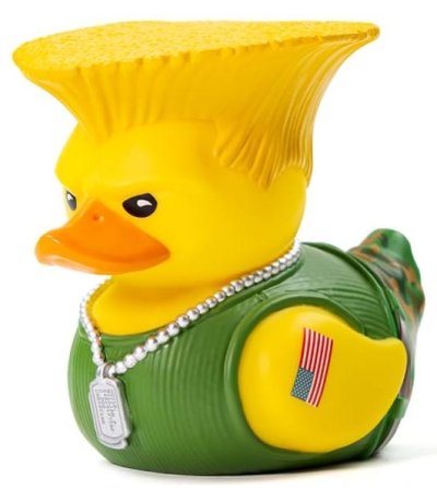 Фигурка-утка Numskull Tubbz: Гайл (Guile) Стрит Файтер (Street Fighter) 9 см