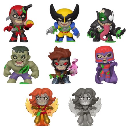 фигурки Фигурка Funko Mini Vinyl: Случайный герой 1/8 Марвел Зомби (Marvel Zombies (Exc)) (53025) 8 см
