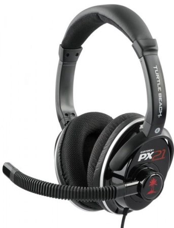 Гарнитура проводная Turtle Beach PX21 для PS3/WIN/Xbox 360 (PS3) 