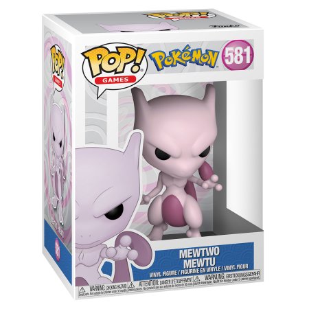 фигурки Фигурка Funko POP! Games: Мьюту (Mewtwo) Покемон (Pokemon) (63254) 9,5 см