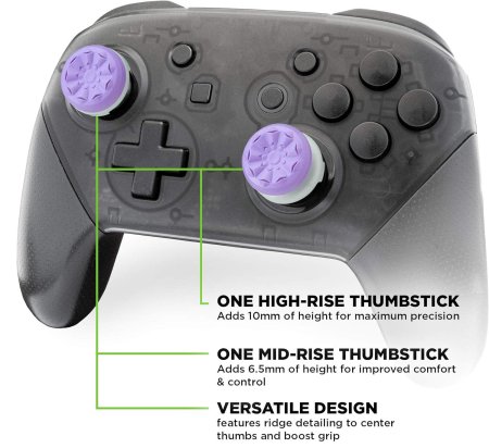Накладки на стики для Nintendo Switch Pro Controller KontrolFreek FPS Freek Galaxy (Switch Pro)