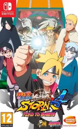  Naruto Shippuden: Ultimate Ninja Storm 4 Road to Boruto   (Switch) USED /  Nintendo Switch