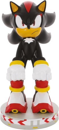Фигурка подставка для геймпада/телефона Cable Guys: Тень (Shadow) Ёж Соник (Sonic the Hedgehog) (895913) 20 см