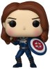 Фигурка Funko POP! Bobble: Что, если Капитан Картер оденет Стелс-Костюм (What If Captain Carter Stealth Suit) Марвел (Marvel) (58653) 9,5 см