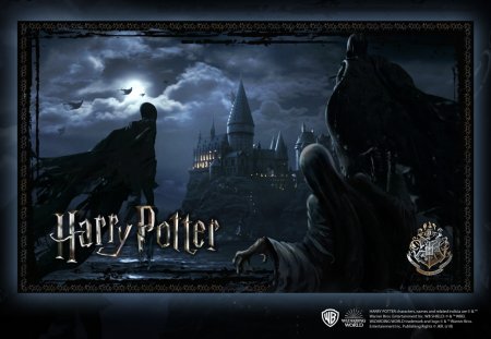   The Noble Collection:    (Hogwarts and Dementors)   (Harry Potter) 1000 