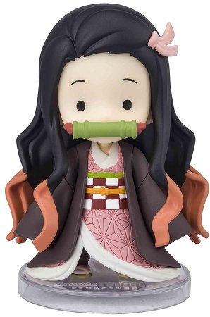 Фигурка BANDAI Tamashii Nations Figuarts mini: Маленькая Незуко (Little Nezuko) Клинок, рассекающий демонов (Demon Slayer) (617439) 7,5 см