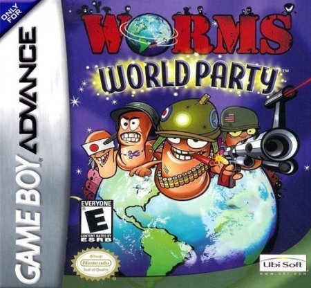 Worms () World Party   (GBA)  Game boy